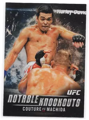 2018 Topps UFC Chrome Notable Knockouts #NK-LM Randy Couture vs. Lyoto Machida