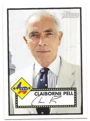 2009 Topps Heritage American Heroes #14 Claiborne Pell