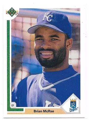 1991 Upper Deck #543 Brian McRae RC