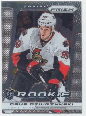 2013-14 PRIZM - DAVE DZIURZYNSKI #268 ROOKIE