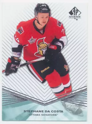 2011-12 SP AUTHENTIC - STEPHANE DA COSTA #R70 ROOKIE EXTENDED