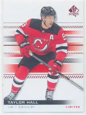 2019-20 SP AUTHENTIC - TAYLOR HALL #86 LIMITED RED