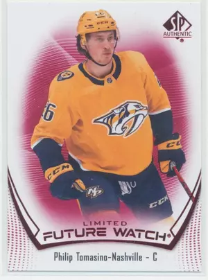2021-22 SP AUTHENTIC - PHILIP TOMASINO #143 FUTURE WATCH LIMITED RED