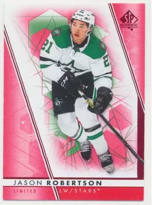 2022-23 SP AUTHENTIC - JASON ROBERTSON #21 LIMITED RED