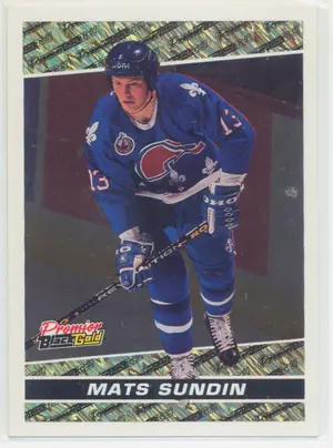 1993-94 O-PEE-CHEE PREMIER - MATS SUNDIN #6 BLACK GOLD PRIZES