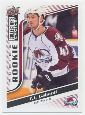 2009-10 COLLECTOR'S CHOICE - T.J. GALIARDI #248 CHOICE ROOKIES