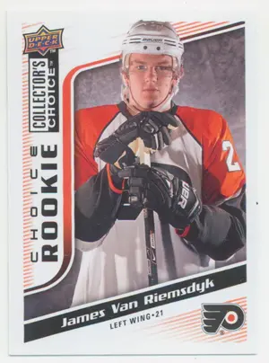 2009-10 COLLECTOR'S CHOICE - JAMES VAN RIEMSDYK #280 CHOICE ROOKIES
