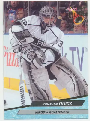 2012-13 FLEER RETRO - JONATHAN QUICK #92-12 1992-93 FLEER ULTRA⚠️