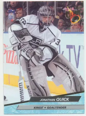 2012-13 FLEER RETRO - JONATHAN QUICK #92-12 1992-93 FLEER ULTRA⚠️