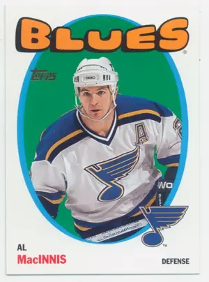 2001-02 TOPPS - AL MacINNIS #96 HERITAGE