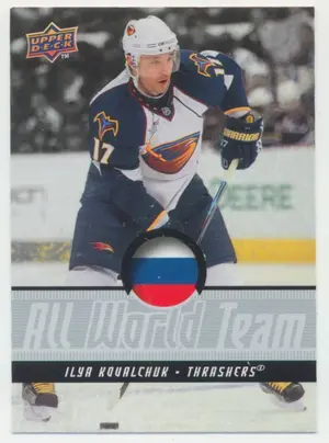 2008-09 UPPER DECK - ILYA KOVALCHUK #AWT9 ALL WORLD TEAM