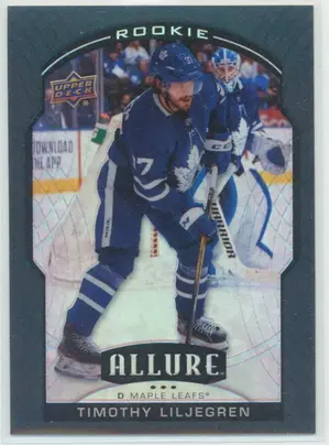 2020-21 ALLURE - TIMOTHY LILJEGREN #89 ROOKIE BLACK RAINBOW