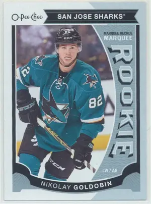 2015-16 UPPER DECK - NIKOLAY GOLDOBIN #U48 MARQUEE ROOKIE O-PEE-CHEE UPDATE
