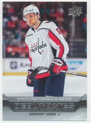 2023-24 UPPER DECK - VINCENT IORIO #DD-17 DEBUT DATES