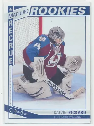 2013-14 O-PEE-CHEE - CALVIN PICKARD #514 MARQUEE ROOKIES