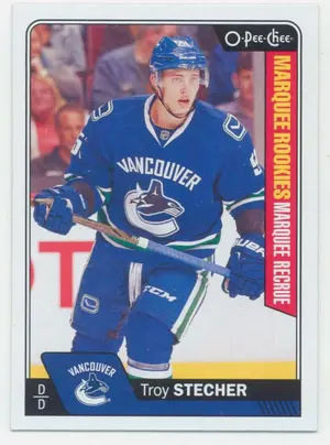 2016-17 O-PEE-CHEE - TROY STECHER #702 MARQUEE ROOKIES