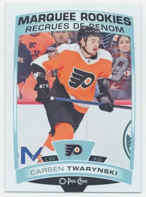 2019-20 O-PEE-CHEE - CARSEN TWARYNSKI #633 MARQUEE ROOKIES