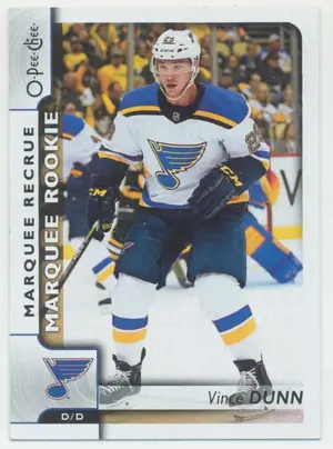 2017-18 O-PEE-CHEE - VINCE DUNN #635 MARQUEE ROOKIE