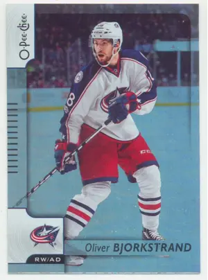 2017-18 O-PEE-CHEE - OLIVER BJORKSTRAND #128 RAINBOW FOIL
