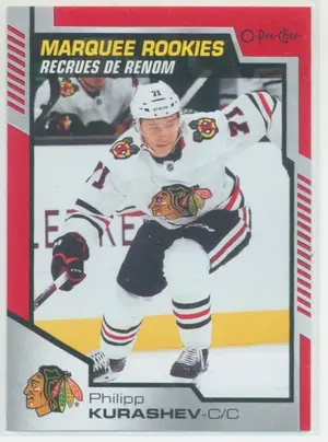 2020-21 O-PEE-CHEE - PHILIPP KURASHEV #620 MARQUEE ROOKIES RED BORDER
