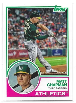 2018 Topps Update 1983 Topps #83-22 Matt Chapman