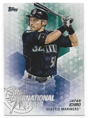 2018 Topps Update An International Affair #IA-24 Ichiro Suzuki