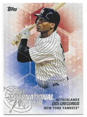 2018 Topps Update An International Affair #IA-30 Didi Gregorius
