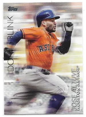 2018 Topps Update Don't Blink #DB-10 Jose Altuve
