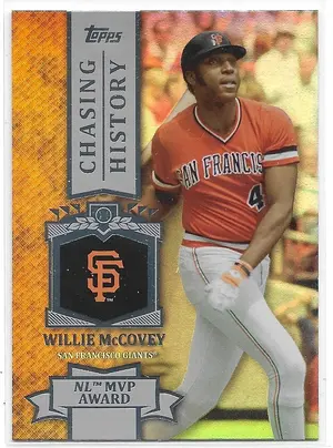 2013 Topps Chasing History Holofoil #CH-62 Willie McCovey