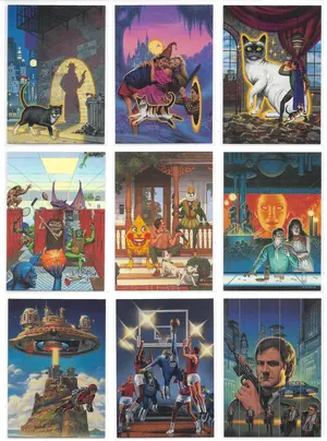 1995 FPG David Mattingly Fantasy Art Cards - Complete 90-card Set