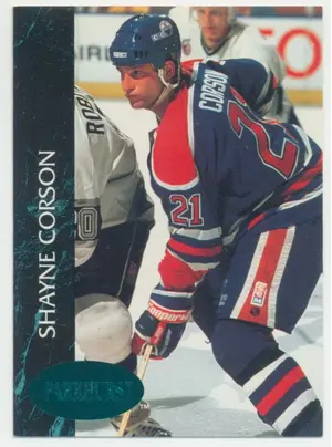 1992-93 PARKHURST - SHAYNE CORSON #53 EMERALD ICE