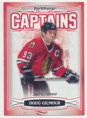 2006-07 PARKHURST - DOUG GILMOUR #222 CAPTAINS 2671/3999