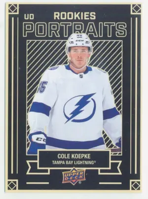 2022-23 UPPER DECK - COLE KOEPKE #P-56 UD PORTRAITS