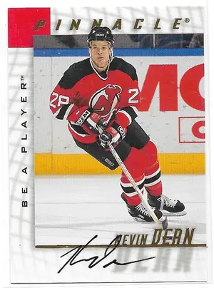 1997-98 Be A Player Autographs #57 Kevin Dean