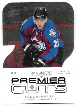 2008-09 Black Diamond Premier Cuts #PDC37 Paul Stastny (Double Diamond)