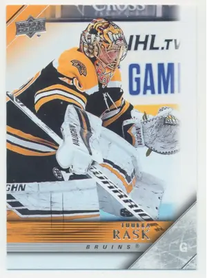 2020-21 UPPER DECK EXTENDED - TUUKKA RASK #T-6 2005-06 UPPER DECK TRIBUTE