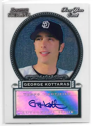 2005 Bowman Sterling #BS-GK George Kottaras RC