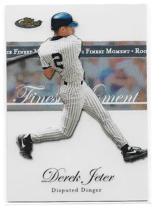 2007 Finest Rookie Finest Moment #RFM-DJ Derek Jeter