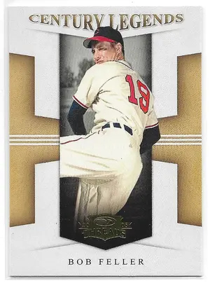 2008 Donruss Threads Century Legends #CL-10 Bob Feller