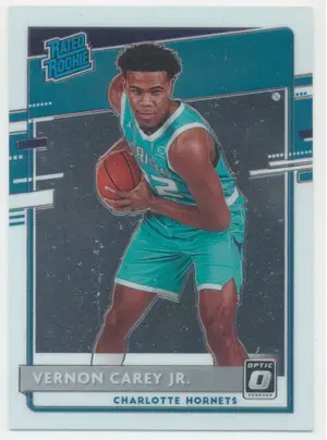 2020-21 Panini Donruss Optic - Vernon Carey Jr. #182 Rated Rookie