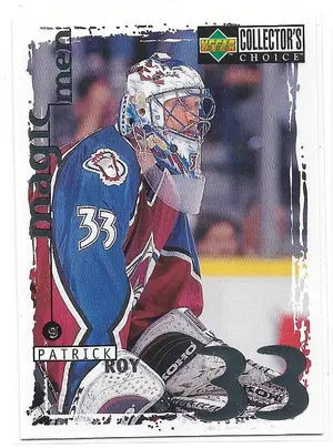 1997-98 Collector's Choice Magic Men #MM10 Patrick Roy