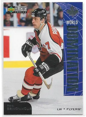 1997-98 Collector's Choice World Domination #W8 Rod Brind'Amour