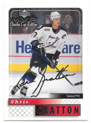 1999-00 MVP Stanley Cup Edition Silver Script #169 Chris Gratton