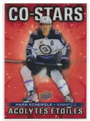 2025-26 Tim Hortons Co-Stars #CO-8 Mark Scheifele & Kyle Connor