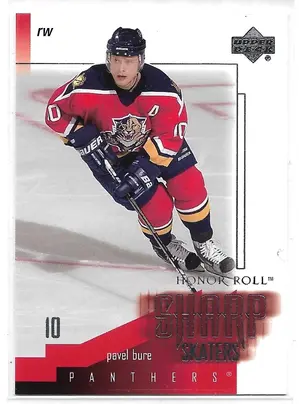 2001-02 Honor Roll Sharp Skaters #SS4 Pavel Bure