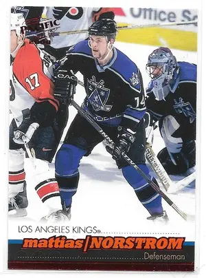 1999-00 Pacific Red #194 Mattias Norstrom