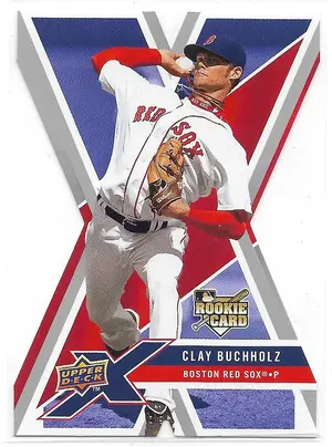 2008 UD X Die-Cut #16 Clay Buchholz
