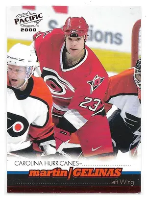 1999-00 Pacific Red #71 Martin Gelinas