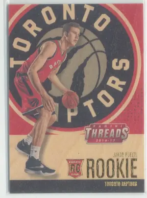 2016-17 Panini Threads - Jakob Poeltl #250 Wood Rookies