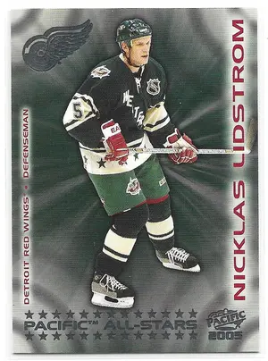 2004-05 Pacific All-Stars #8 Nicklas Lidstrom